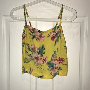 Floral crop top